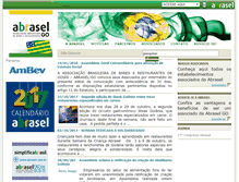 Tablet Screenshot of go.abrasel.com.br