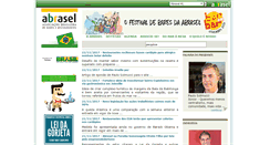 Desktop Screenshot of abrasel.com.br