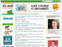Tablet Screenshot of abrasel.com.br